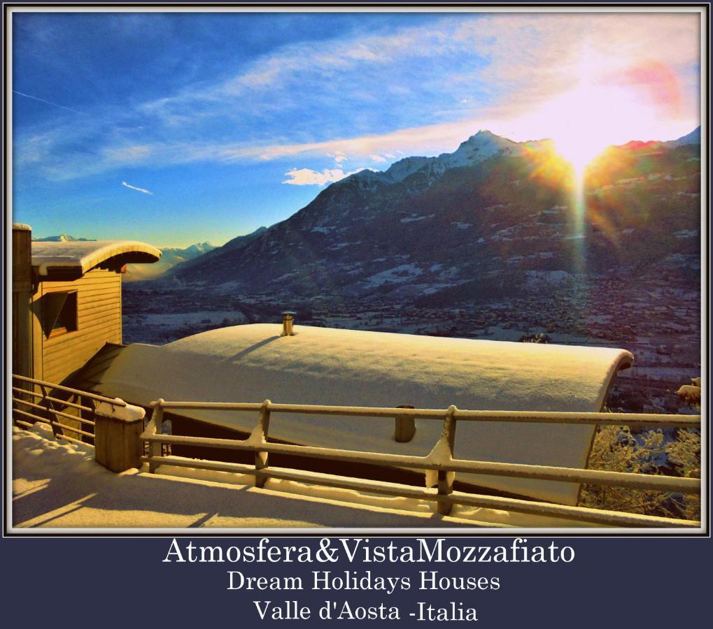 Atmosfera E Vista Mozzafiato Chalets Aosta Exterior photo
