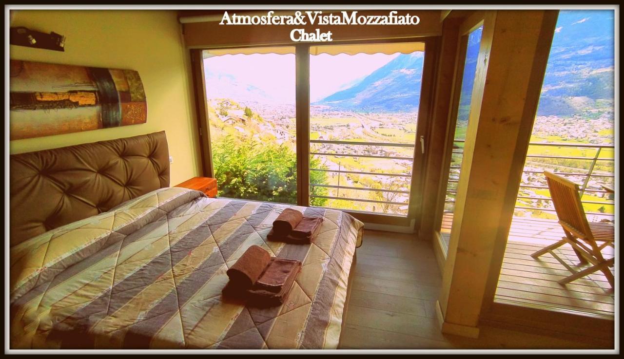 Atmosfera E Vista Mozzafiato Chalets Aosta Exterior photo