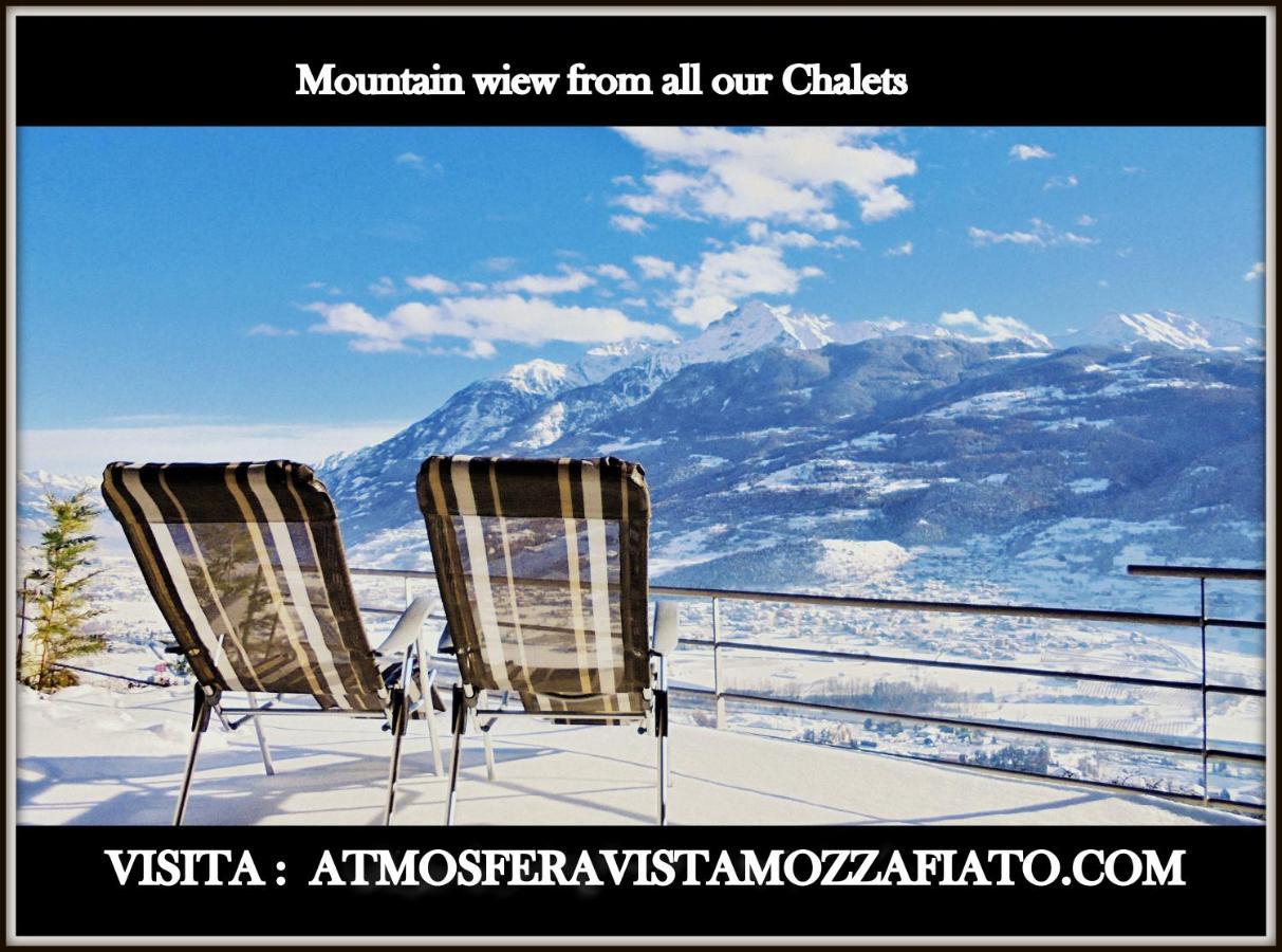 Atmosfera E Vista Mozzafiato Chalets Aosta Exterior photo